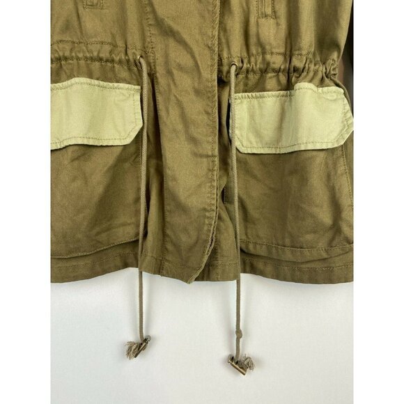 Forever 21 Women's Olive Jacket Size Small - Picture 4 of 9